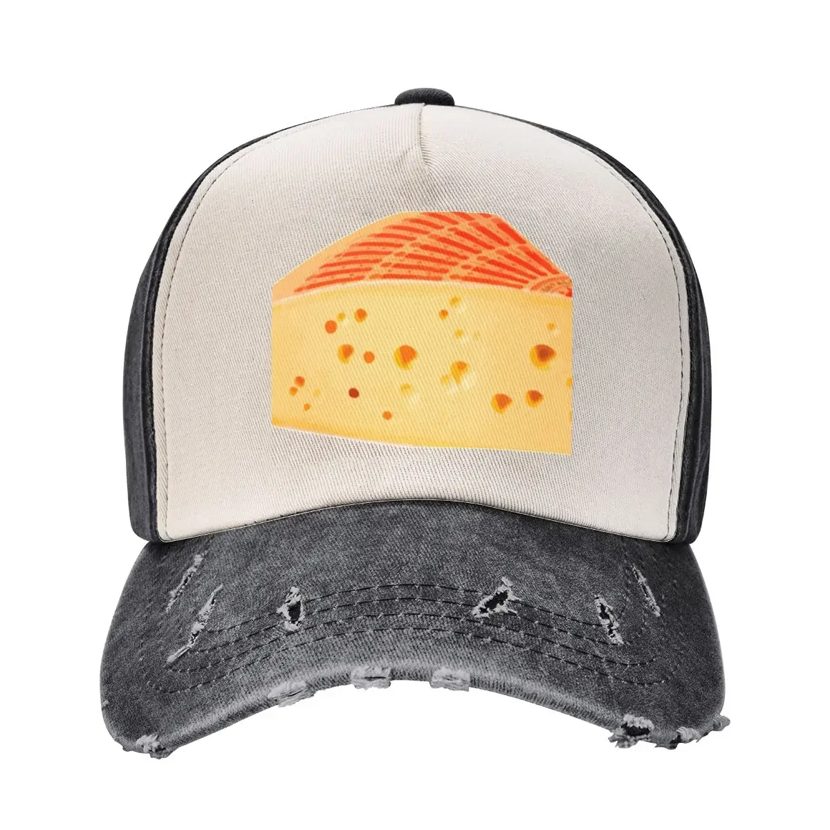 Бейсбольная кепка Gruyere с сыром пенопластовая вечерняя шляпа дропшиппинг пляжная