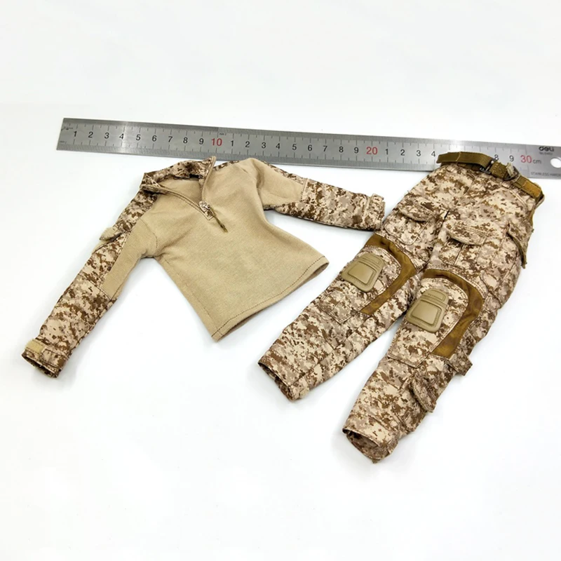 

Разведывательная Спецодежда морской пехоты масштаб 1/6, модель боевой униформы, игрушки для экшн-фигурки 12 дюймов, аксессуары