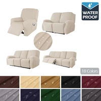 waterproof stretch recliner sofa covers 1234 seats solid couch covers sofa slipcover protector recliner chair covers for home