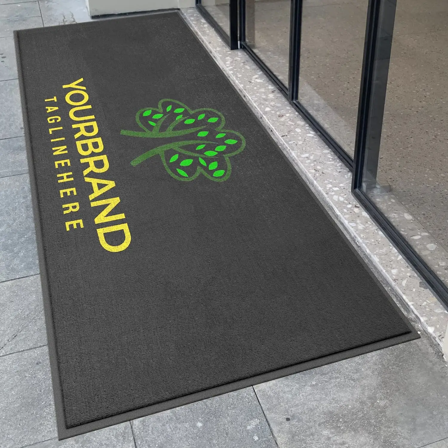 

Custom Commercial Door Mat Anti-slip Rugs Entryway Carpets Personalized Logo Thick Indoor Outdoor Floor Mat for Office Home