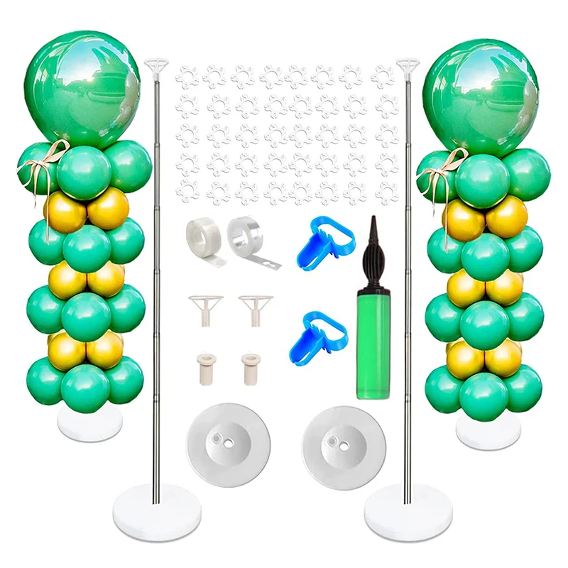 

Набор регулируемых воздушных шаров, Металлическая телескопическая стойка для воздушных шаров, на день рождения, выпускной, свадьбу, рождественские украшения