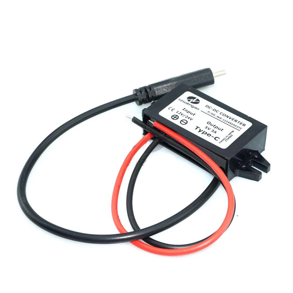 

Умное зарядное устройство USB Type-C, 12 В, 24 В, 5 В, 3A1, 5 Вт, преобразователь модуля питания для электроинструментов, аксессуары