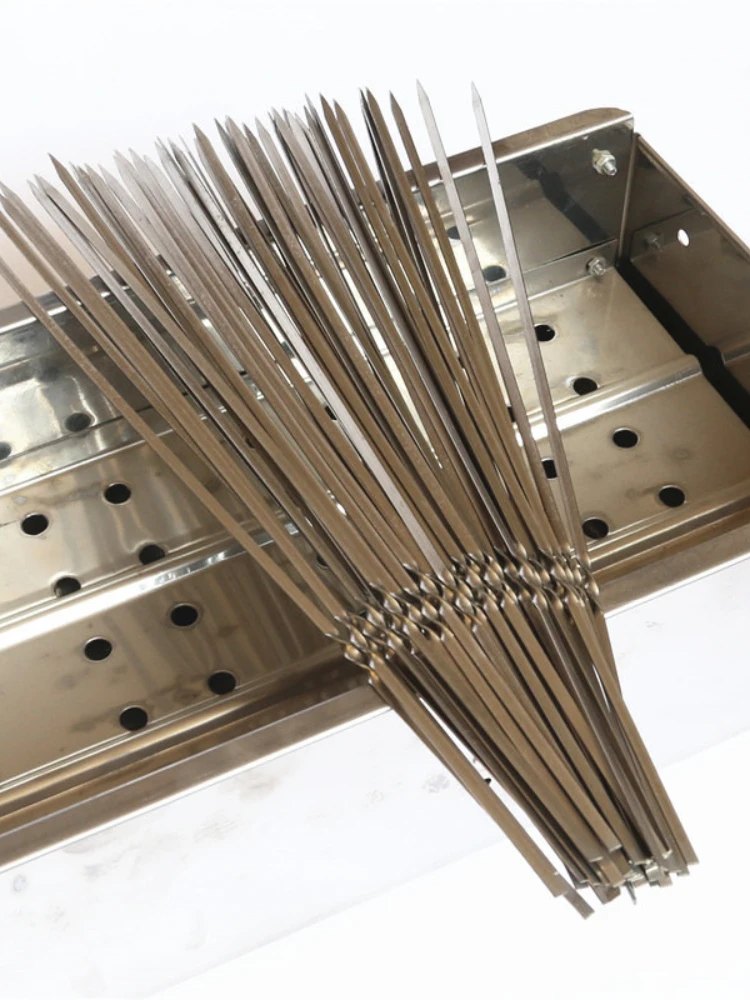 

34cm Kabob Barbecue Needle BBQ Accessories Tools 10PCs