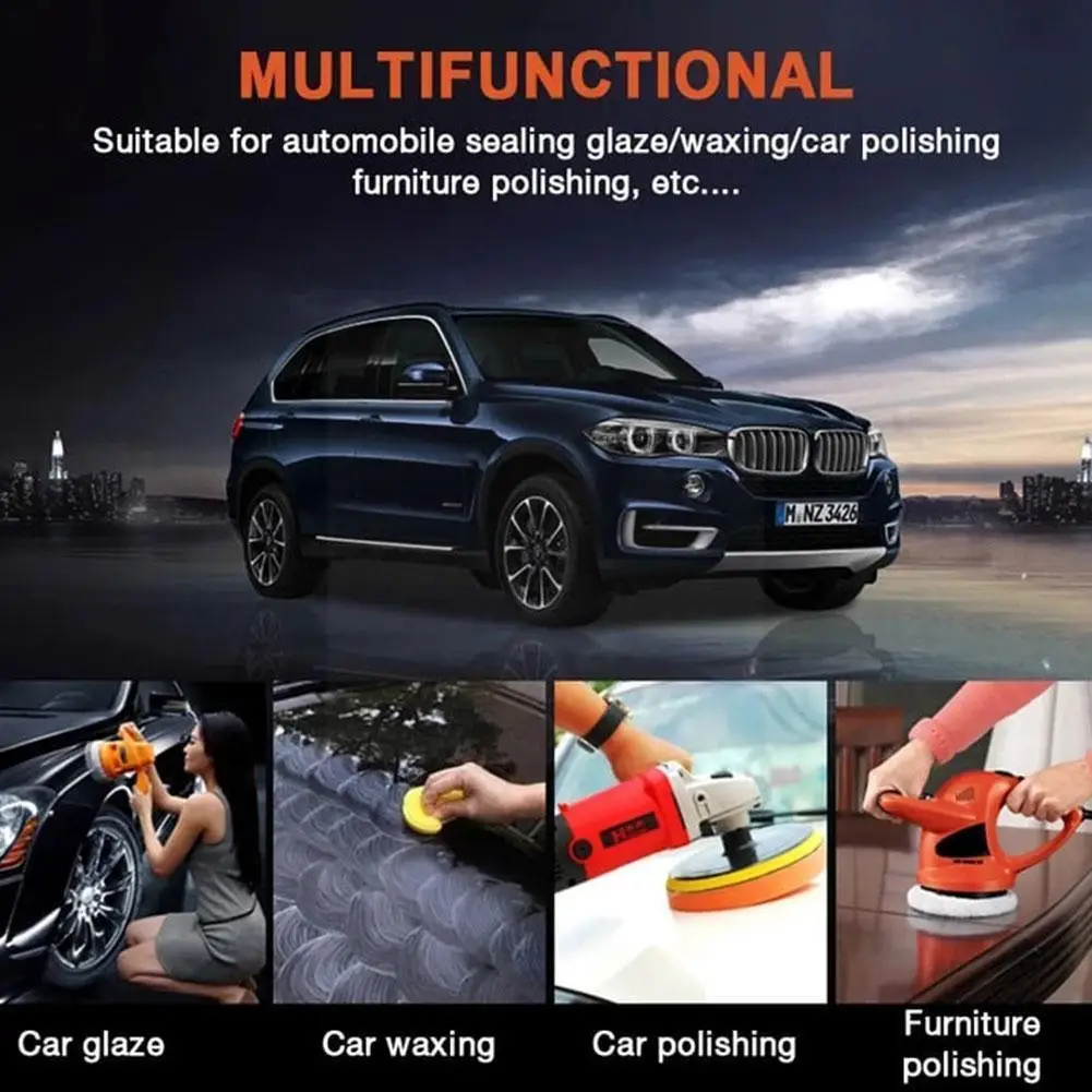 

8 7-inch Sponge Polishing And Waxing Pad Kit, Good Quality, Used For Automobile Tool Polishing Automobile Polishing Wax Spo Y5u3