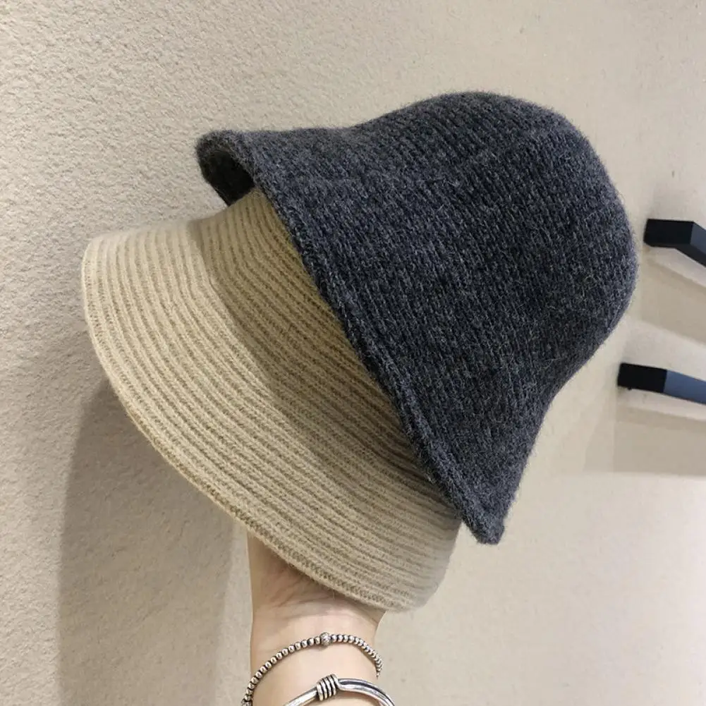 

Fashion Men Fisherman Cap Keep Warm Minimalistic Solid Colors Comfortable to Touch Women Hat for Daily Wear Men's Clothing