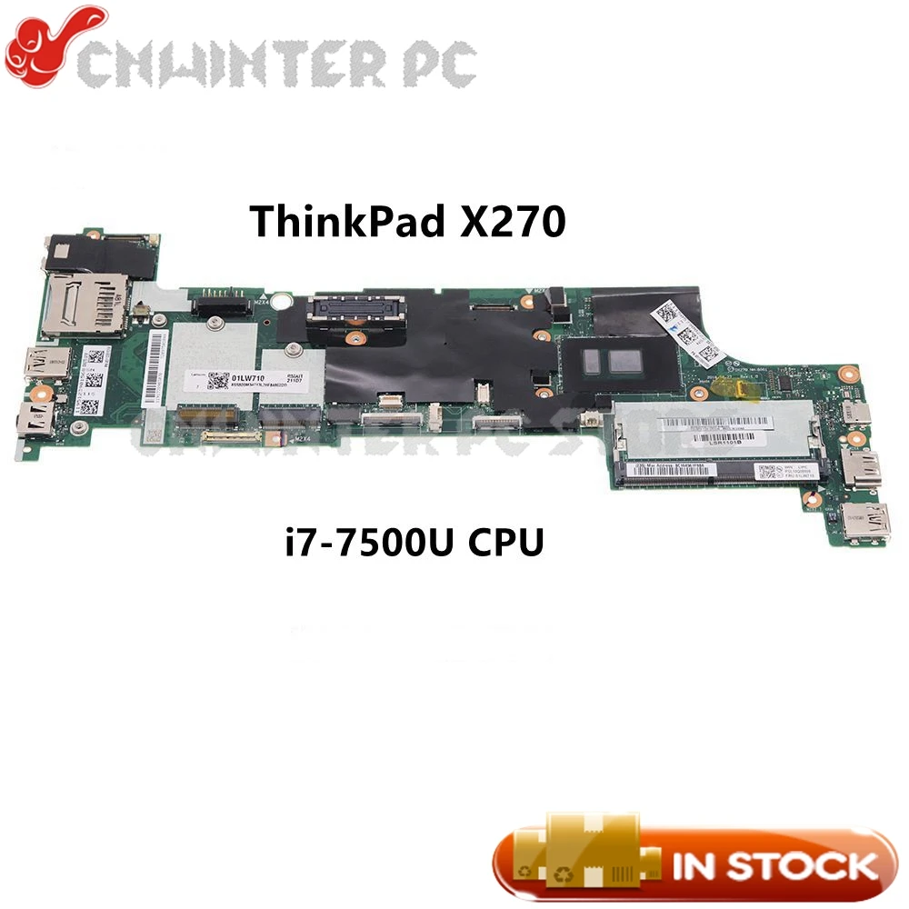 Материнская плата NOKOTION 01YR991 01YR994 01YR997 01YT000 01LW711 01HY504 BX270 для ноутбука Lenovo ThinkPad X270 -