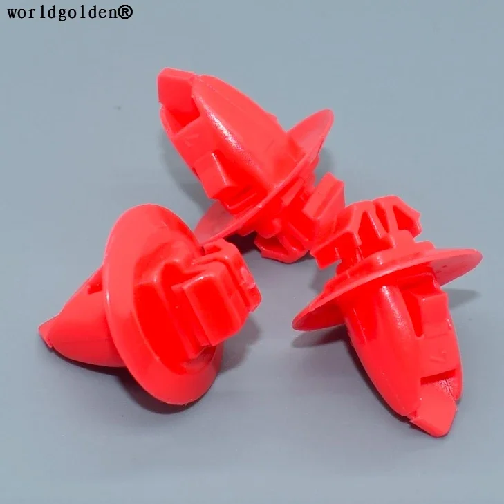 worldgolden 100 шт. автозастежки для молдинга крыла и колеса Toyota 90904-67037