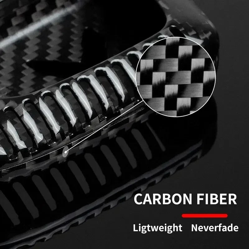 Чехол для ключа из углеродного волокна T-CARBON подходит Chevrolet Chevy C8 Stingray Z06 Z51 Coupe 2024