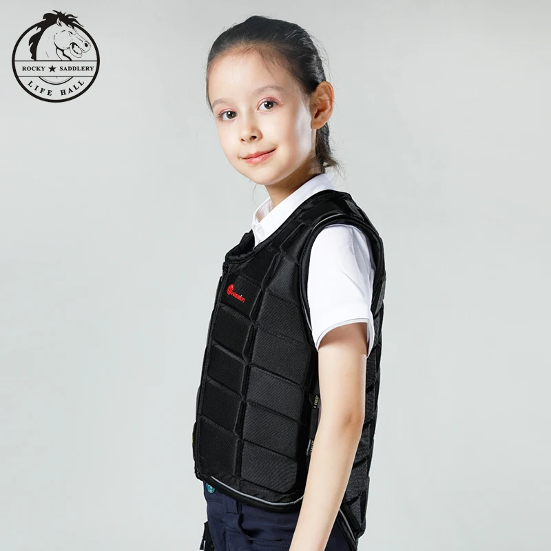 Kid Riding Vest Children Outdoor Sports Body Protection Vest Riding Horse Equine Armor for the younger Rider