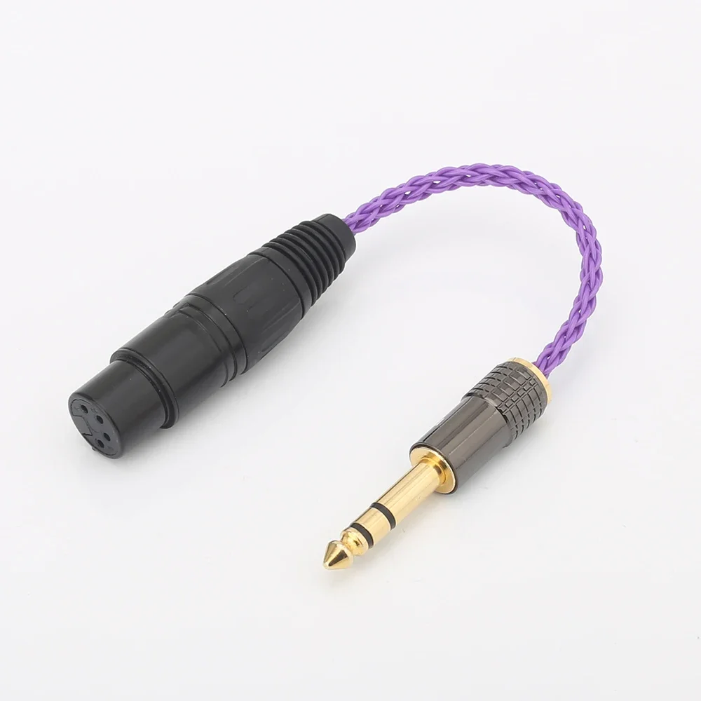 Audiocrast HC001 6 35 мм 1/4 папа на 4-контактный XLR мама Сбалансированный соединительный
