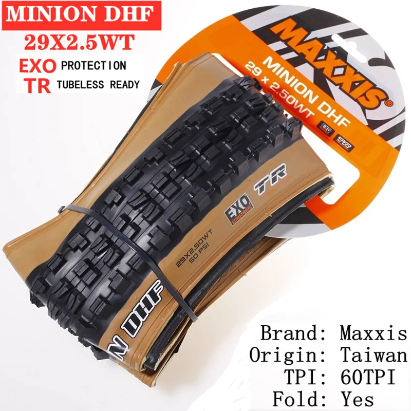 Maxis Minion DHF (M301Ru) 26x2 3 27.5x2.3/2.5/2.8 29x2.3/2.5. Складные горные шины для горных велосипедов