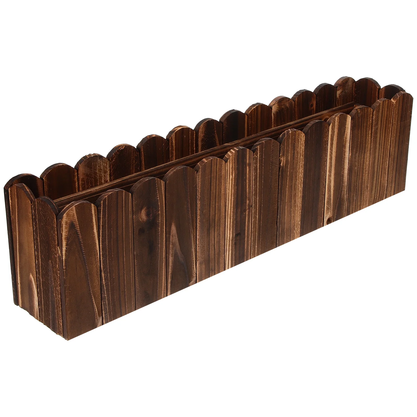 

Houseplant Pot Fake Flower Planters Windowsill Outdoor Indoor Pots Wood Small Flowerpot