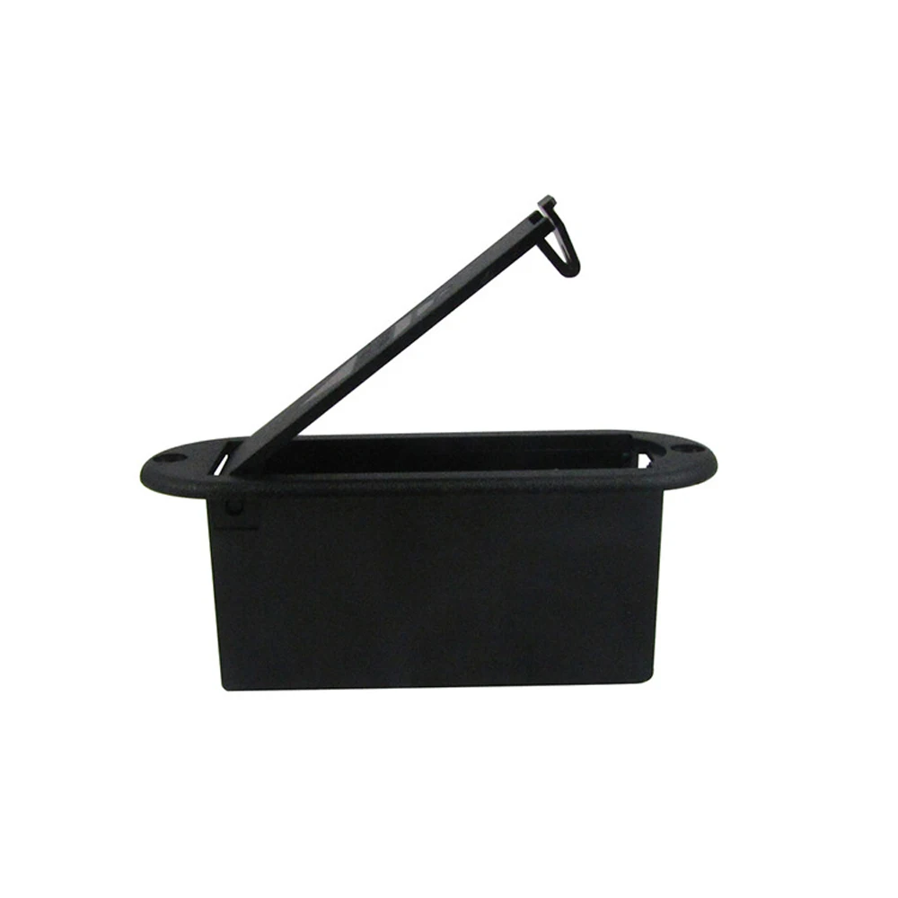 

Electric Guitar Battery Box Oval 9V Battery Box Battery Compartment 9V Bass Battery Box Musical Instrument Accessories