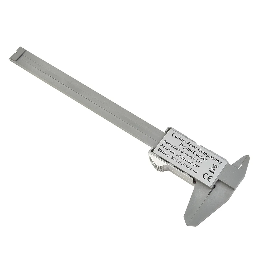 

150mm/6inch Digital Electronic LCD Steel Stainless Ruler Gauge Caliper Useful US 1*Digital Electronic Caliper Ruler