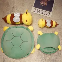 거북이 꿀 인형 플러시 장난감 던져 베개 재미 있은 여자 친구 인형 생일 선물 소녀 베개 수면 임신 베개