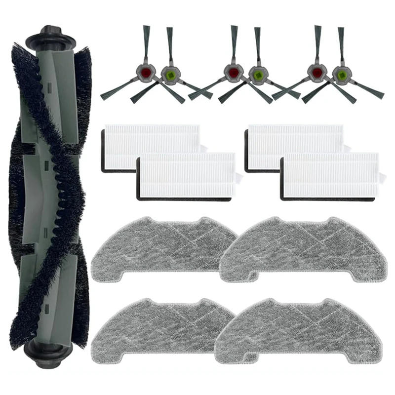 For Airrobo P30 Robot Vacuum Cleaner Main Side Brush Hepa Filter Mop Cloth Replacement Parts Accessories
