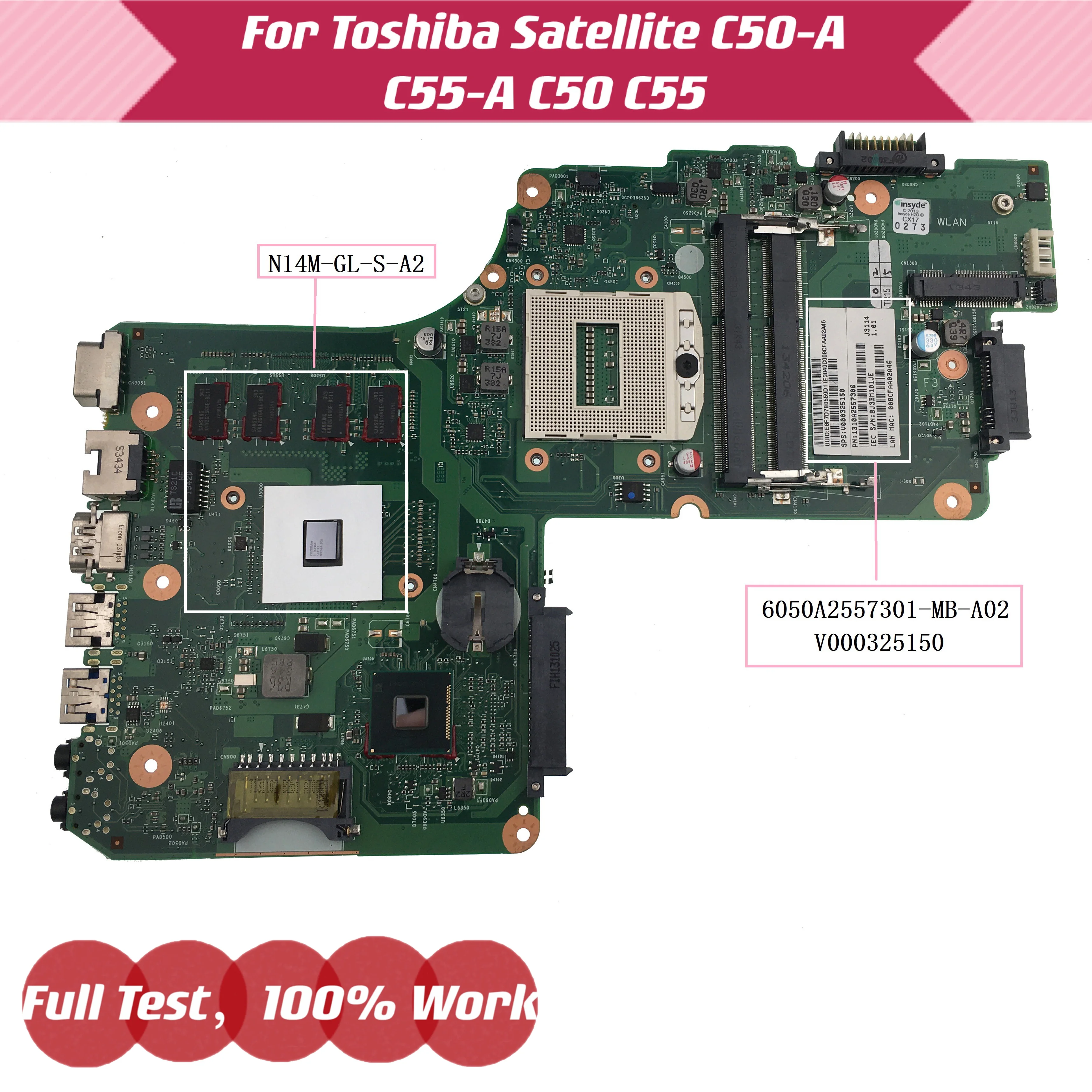 

V000325150 6050A2557301-MB-A02 для ноутбука Toshiba