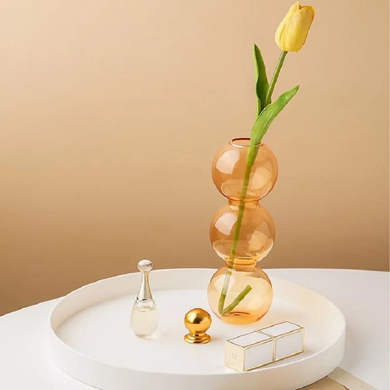 Креативный круглый металлический портативный поднос для гостиной крыльца