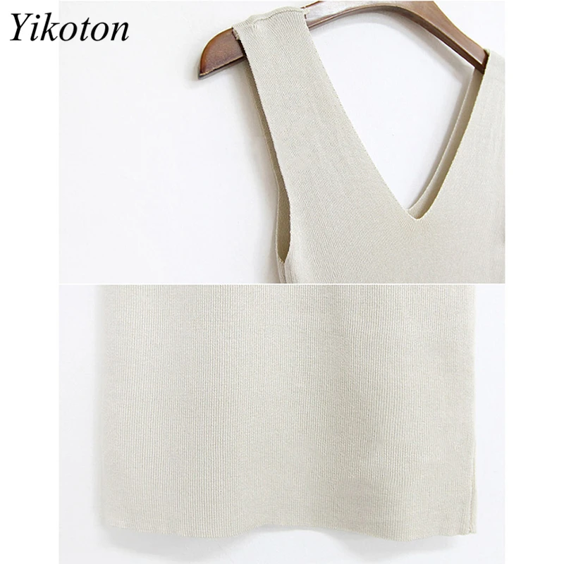 Женское трикотажное платье-футляр с глубоким V-образным вырезом - купить по