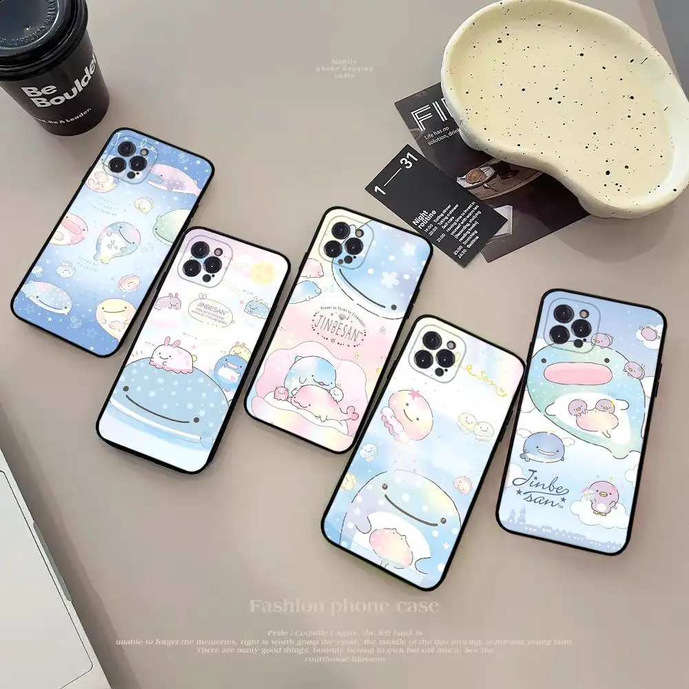 Милый силиконовый мягкий чехол для телефона в стиле каваи Цзиньбешан iphone 15 14 13 12 11