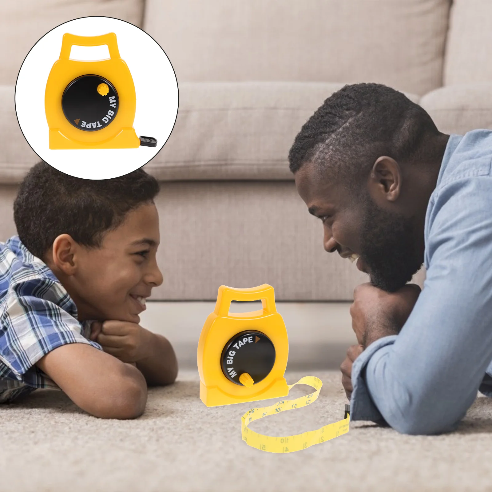 

Tape Measure Measuring Body Kids Toy Retractable Tapeline Rulersewing Learning Construction Measurement Play Toys Pretend Soft