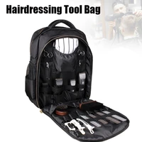 fashion hairdresser tool bag barber carrying case accessories large capacity storage travel men shoulders backpack