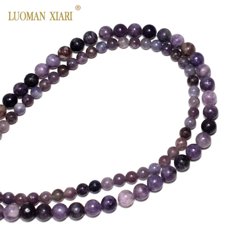 Fine AA 100% Natural Phosphosiderite Gemstone Round Stone Beads For Jewelry Making DIY Bracelet Necklace 6/8 MM | Украшения и