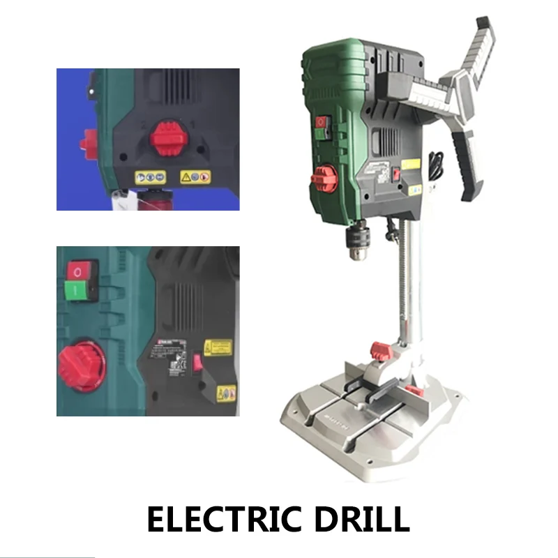 

Multifunctional Household Industrial Grade Single Phase Precision Drill Round Ball Drill Bench Drill Small 220v High Power Drill