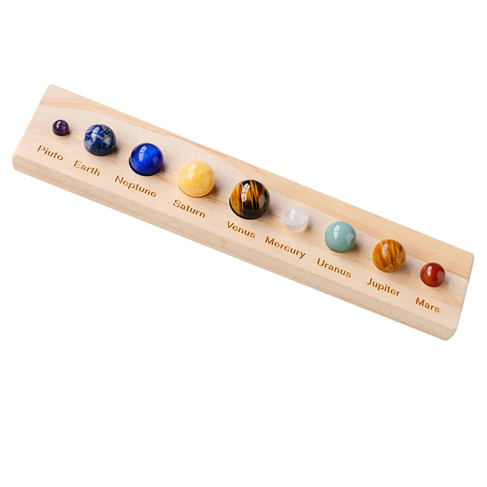 

Crystal Sphere Planet Solar System Model Planets Spacestones Ornament Celestial Marble The Decor Spheres Chakra Gemstones