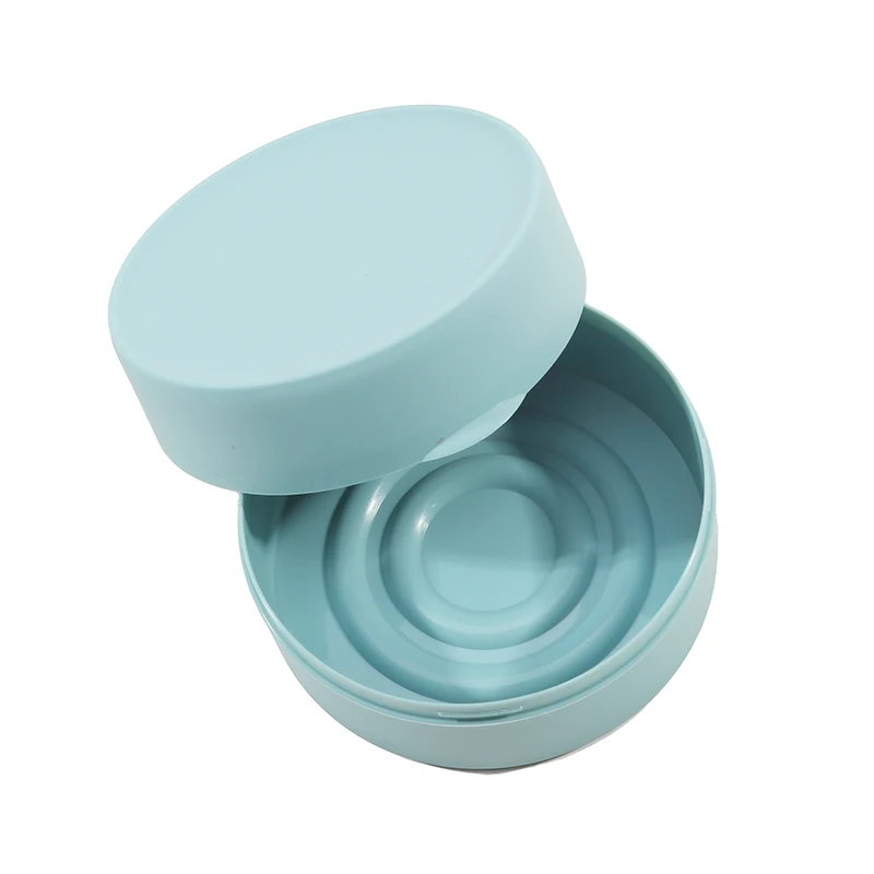 Водонепроницаемая Круглая Минималистичная Портативная Мыльница С Крышкой —