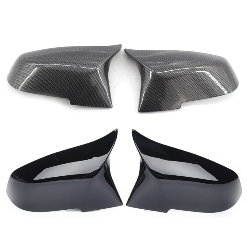 

2Pcs Car ABS Side Mirror Visor Trim Cover For F10 14-16 Car Styling