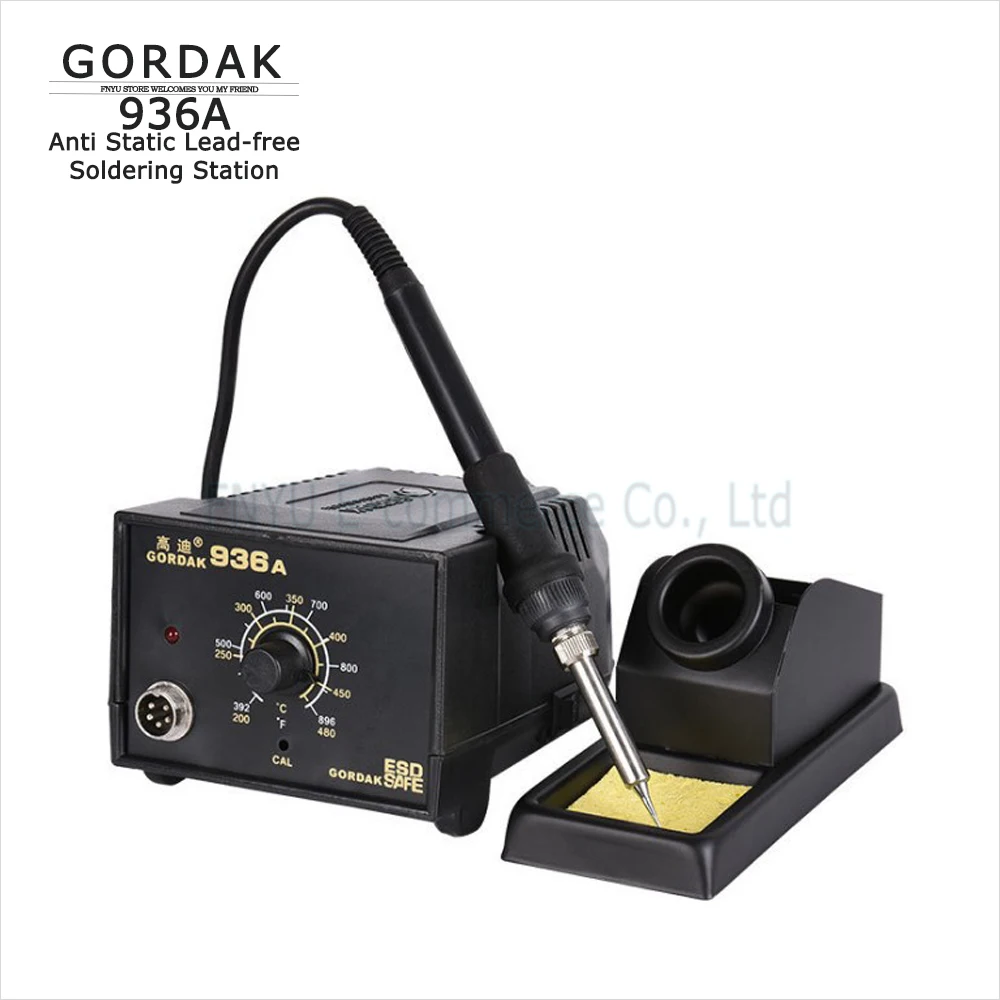 

GORDAK 936 936A 936B SMD паяльная станция антистатический электрический паяльник для BGA Rework интеллектуальная сварочная станция