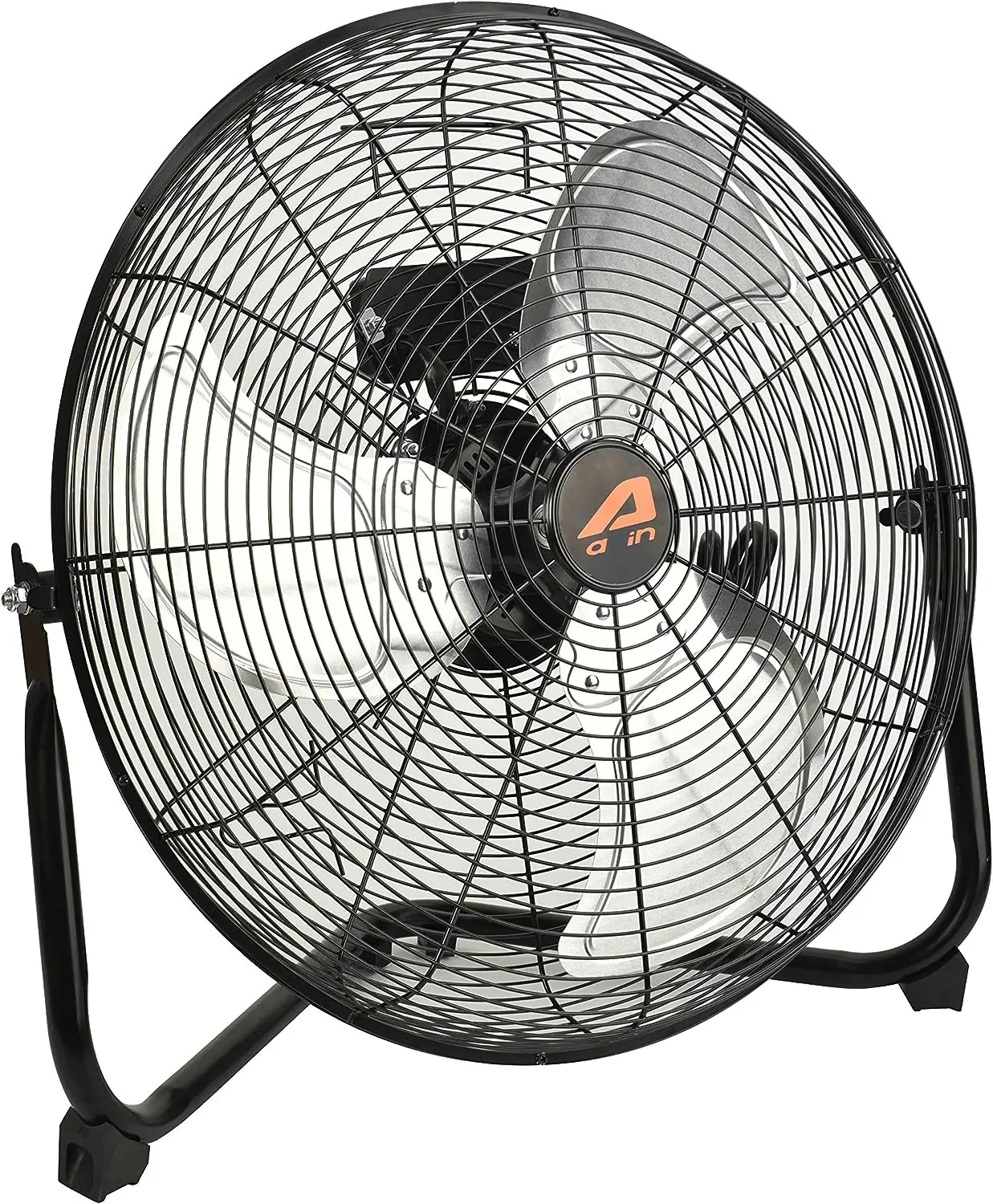 

AFAN10 20'' High Velocity Floor Fan, 6000 CFM Heavy Duty Metal Floor Fans,3 Speed Settings, Black