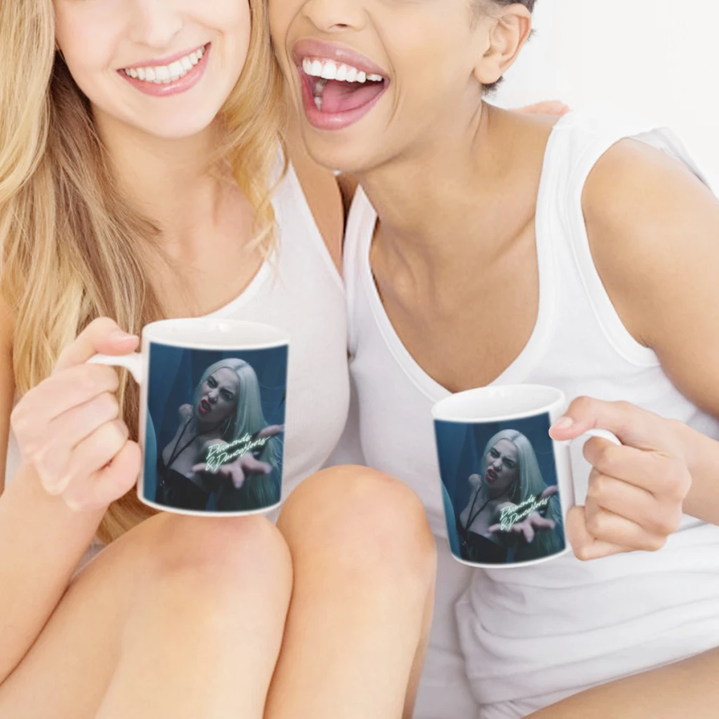 Керамическая чашка Singer Ava Max для кофе овсянки завтрака креативная индивидуальная