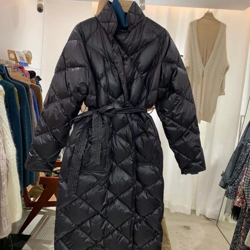 2022 Winter New Long Cotton Clothing Warm and Thick Fleece Fashion Jacket Womens Parkas