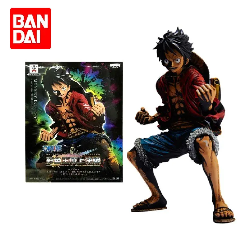 

Bandai Banpresto Genuine Spot KOA ONE PIECE Monkey D. Luffy Comic Color Action Figure Anime Model Desktop Decoration Toy Gift