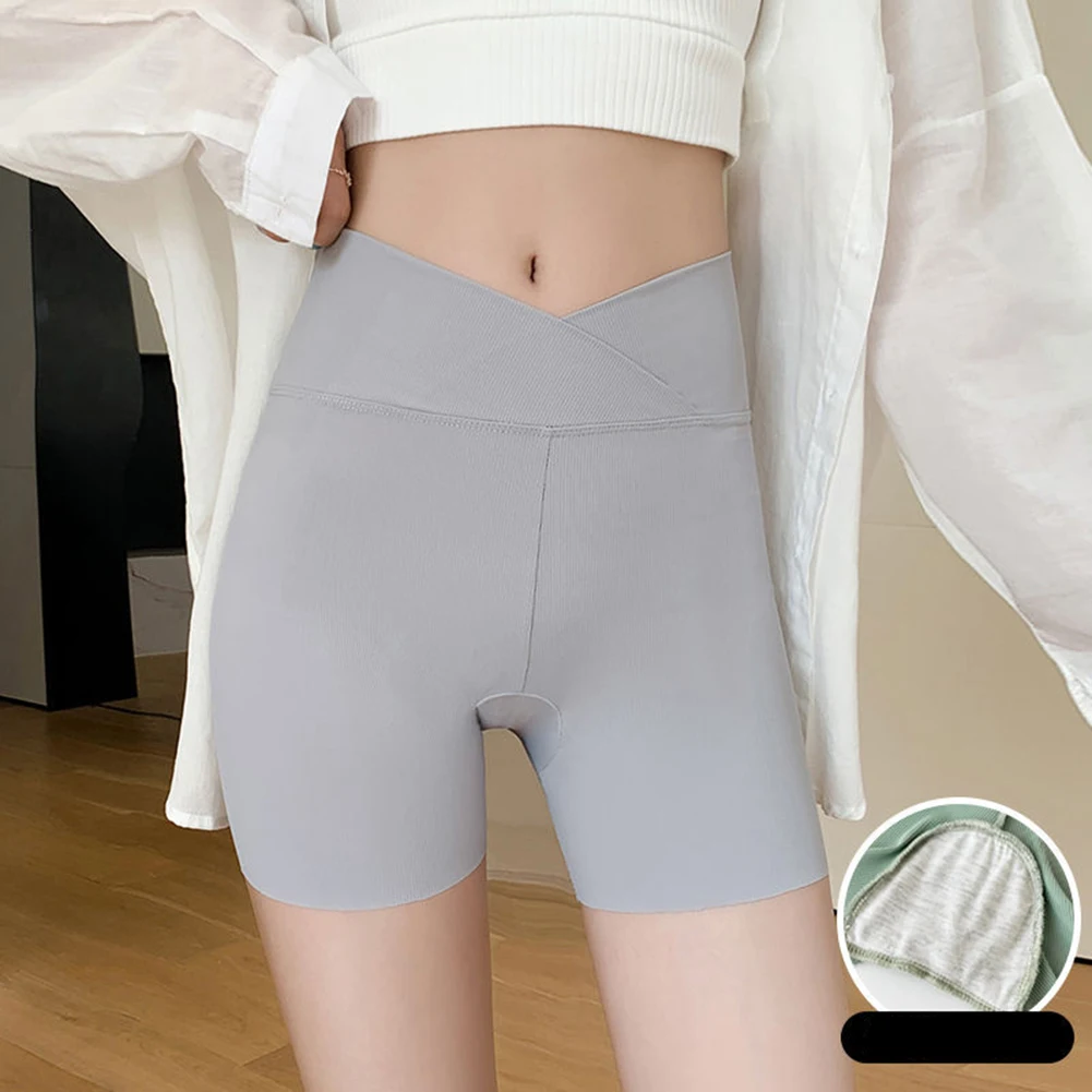 Женская юбка с завышенной талией шорты-боксеры трусы для девочек защитные