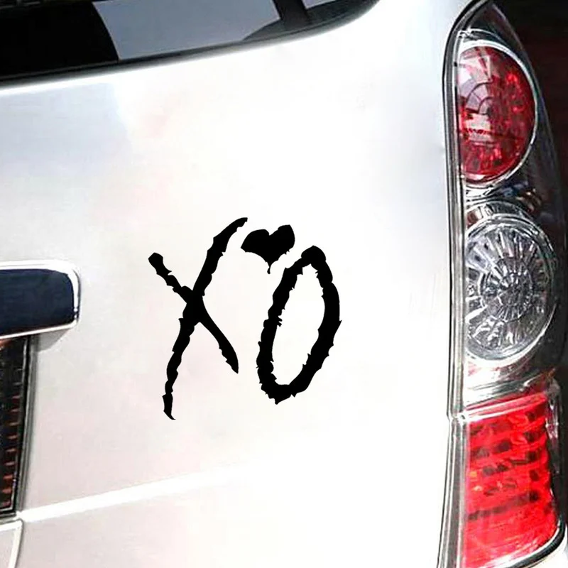 Наклейка Weeknd XO PET для автомобиля внедорожника грузовика окна ноутбука настенная