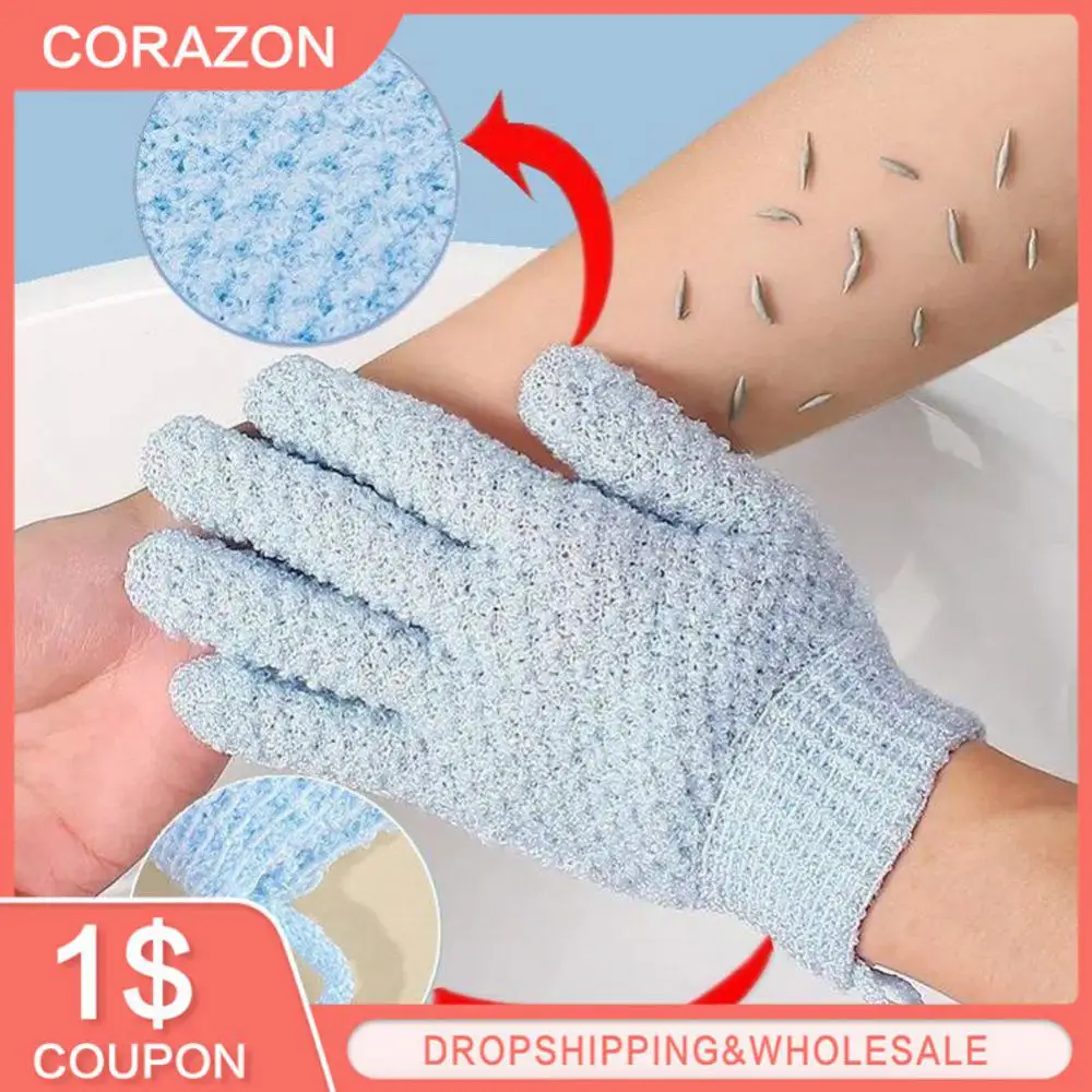 Bath For Peeling Exfoliating Mitt Scrub Gloves For Shower Body Brush Massage Sponge For Body Wash Skin Moisturizing SPA Foam