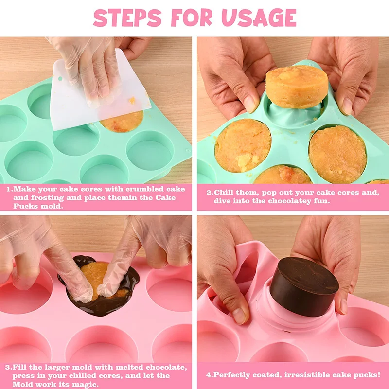 3 силиконовые кексы обычные без силикона идеально подходят для изготовления