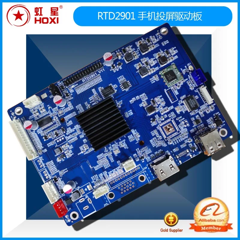 

RTD2901 mobile phone same-screen driver board LCD projection driver board video live broadcast same-screen mobile phone