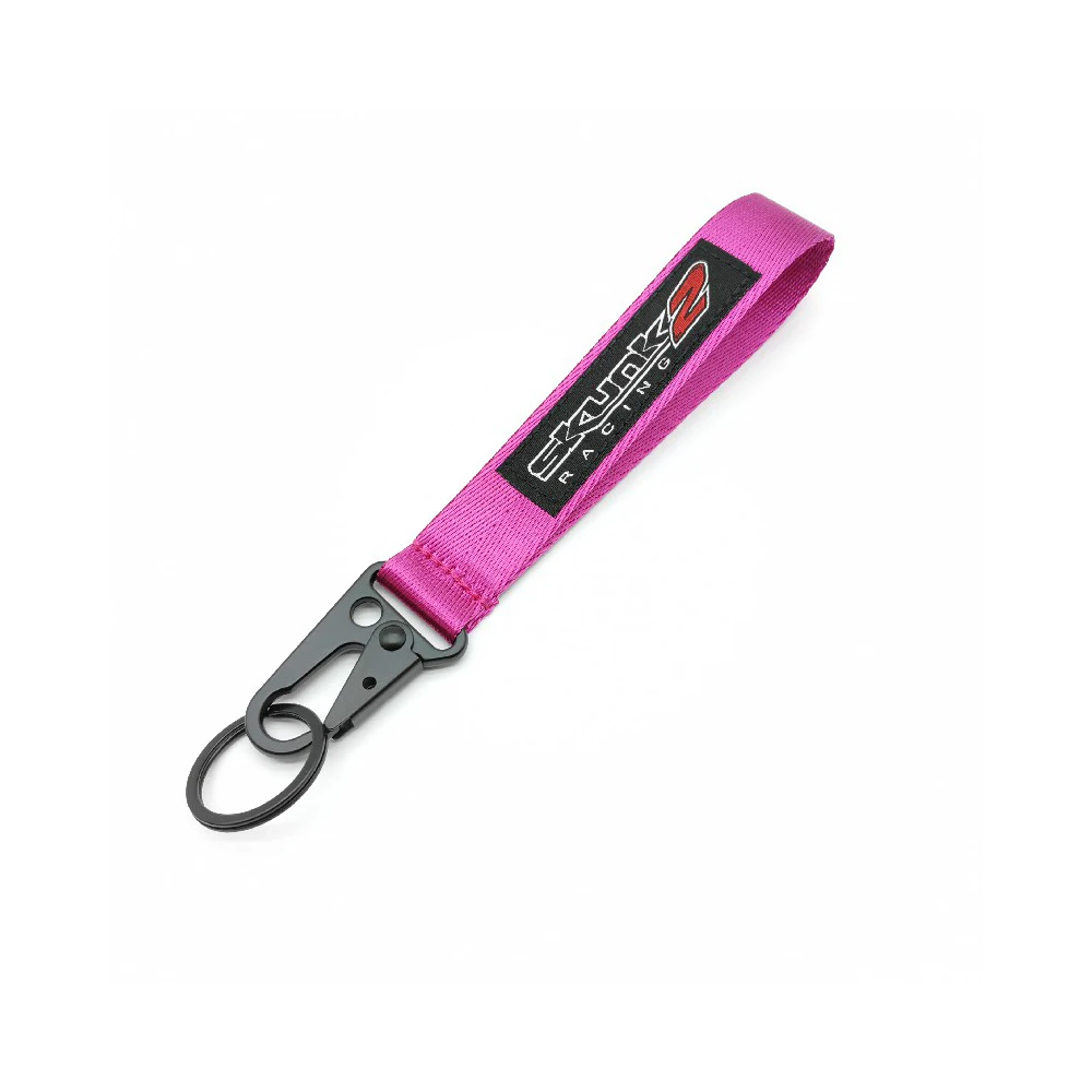 

Keychain Pink Style Textile Tags Logo Decoration For Skunk2 Honda Civic Fit Eg6 Dio Usdm Car Tuning Motorcycle Jdm Accessories