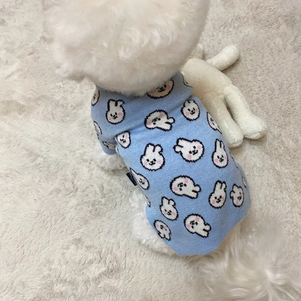 

Зимний свитер с принтом для домашних животных
