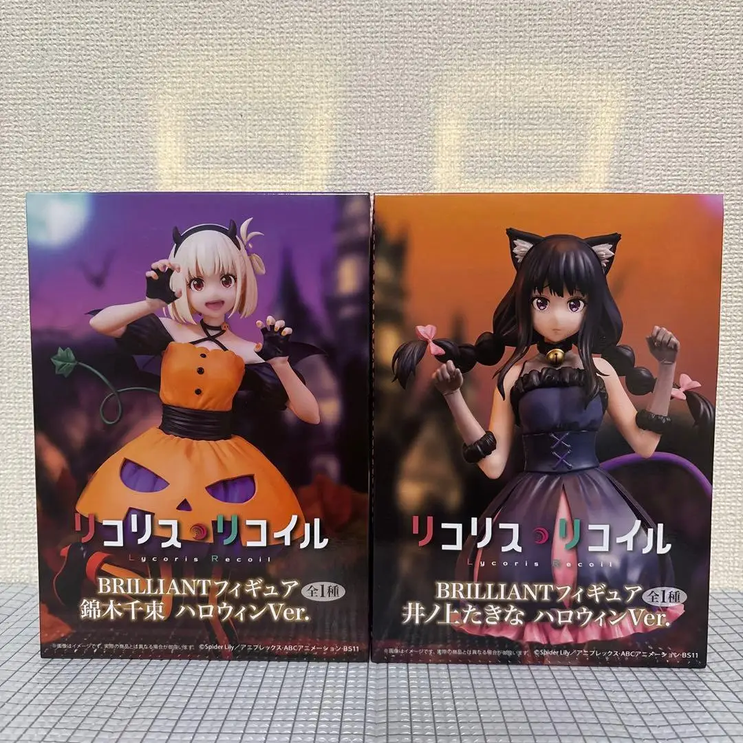 Фото В наличии Системная служба BRILLIANT Lycoris Recoil Nishikigi Chisato Inoue Takina Костюм на Хэллоуин Ver. ПВХ 22 СМ Аниме Фигурка Игрушка №2