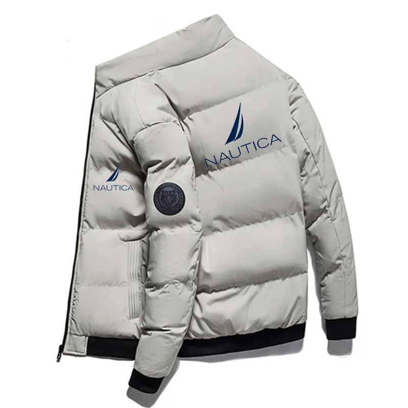

2023 Nautica New Winter Jackets Parka Men Autumn Winter Warm Outwear Brand Slim Mens Coats Casual Windbreaker Jackets Men M-5XL