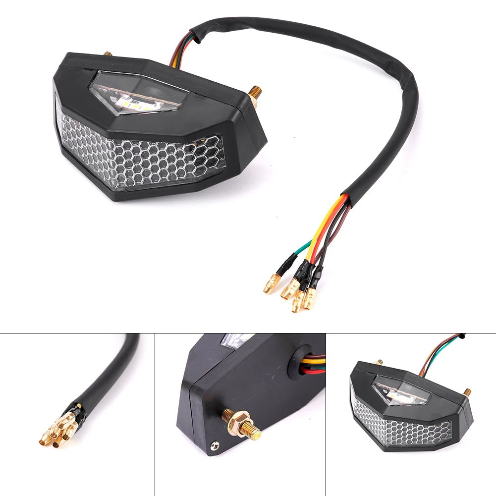 

Durable New Practical LED tail light Accessories Integrated Lighting Motorcycle Parts Turn Signals Universal 12V