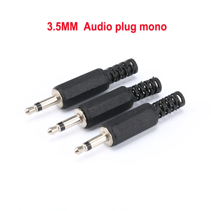 10 шт. 3 5 мм аудиоразъем стерео разъем бинауральный/моно старый кабель для