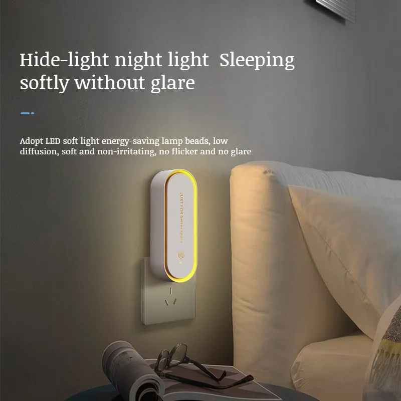 Ультразвуковой репеллент от комаров ароматерапия ночная лампа дневного света