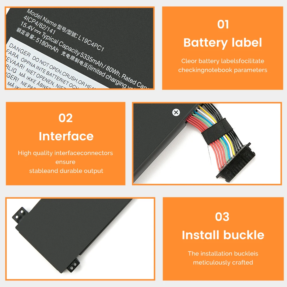 L19C4PC1 L19M4PC1 для Lenovo Legion Y7000 R7000 Y7000P R7000P 2020 5-15IMH05 5-15ARH05 5P-15ARH05H L19C4PC0 L19M4PC0