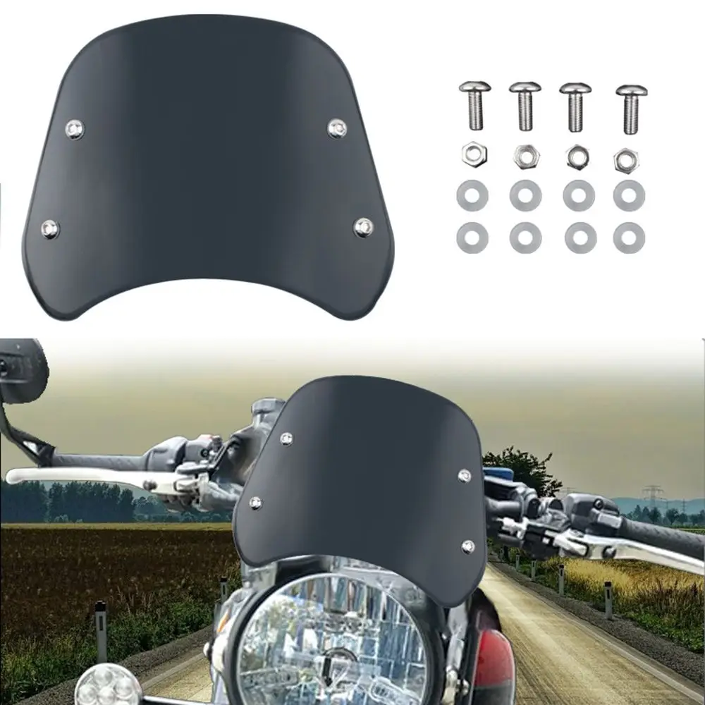 

Motorcycle Accessories Protective Guard Side Windshield Motorcycle Headlight Light Cover Motorcycle Windscreen